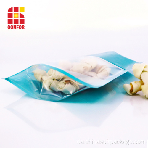 Carrefour Dog Treat Bag med et klart vindue